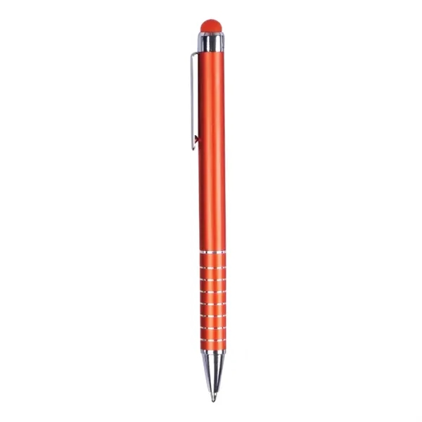 Pen with a soft-tip stylus on one end and a twist-action... from ASI 57655 STOPNGO Line
