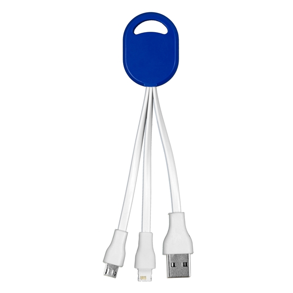Two-in-one charging cable w/5 pin attachment for use with Apple iPhone... from ASI 62660 Innovation Line