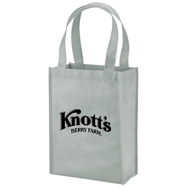 Mini tote bag with reinforced 18" handles and a 4 1/2"... from ASI 52840 Evans Manufacturing