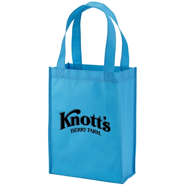 Mini tote bag with reinforced 18" handles and a 4 1/2"... from ASI 52840 Evans Manufacturing