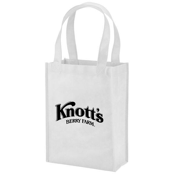 Mini tote bag with reinforced 18" handles and a 4 1/2"... from ASI 52840 Evans Manufacturing