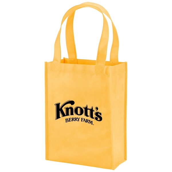 Mini tote bag with reinforced 18" handles and a 4 1/2"... from ASI 52840 Evans Manufacturing
