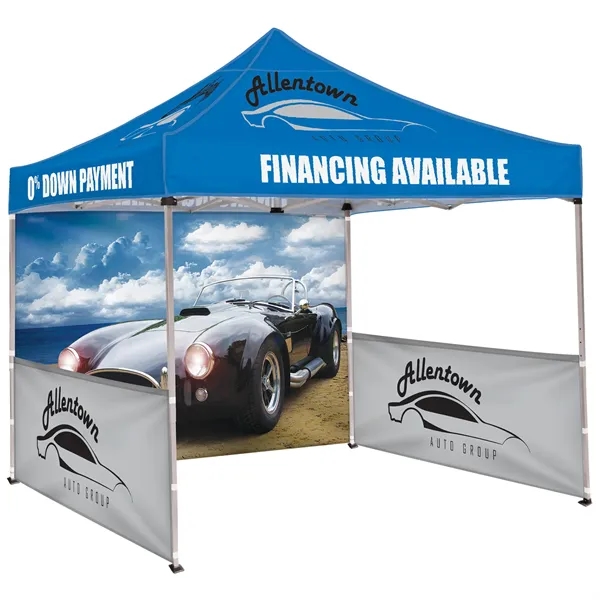 Includes 10' Square Tent w/ One Full Double Sided Wall, 2... from ASI 80228 Quinn