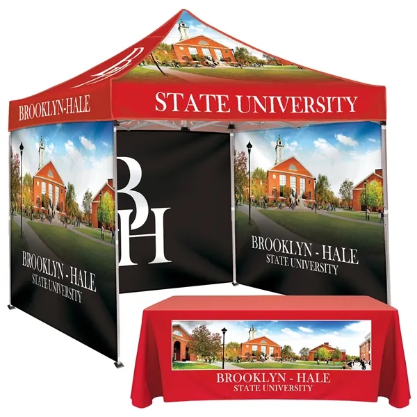 All in One Custom Trade Show Package that includes a 10'... from ASI 80228 Quinn