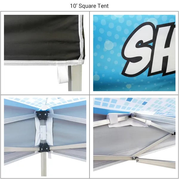All in One Custom Trade Show Package that includes a 10'... from ASI 80228 Quinn