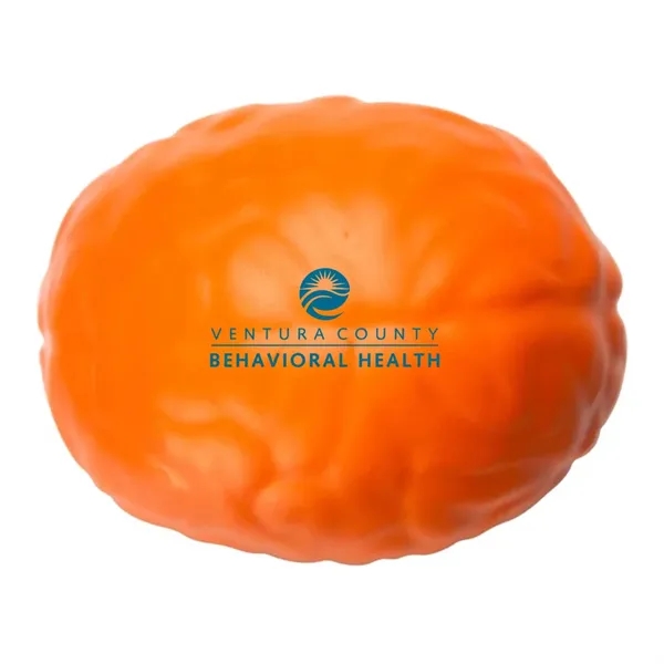 2.25" x 2.25" brain shaped stress reliever.... from ASI 63549 Jornik Manufacturing Corp / Jornik