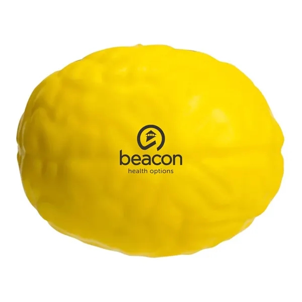 2.25" x 2.25" brain shaped stress reliever.... from ASI 63549 Jornik Manufacturing Corp / Jornik