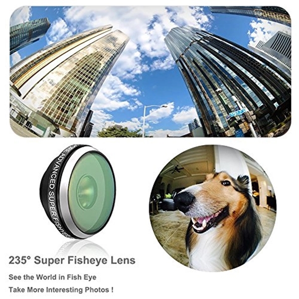 3 in 1 Clip-on fish-eye lens for all smartphones.... from ASI 31978 Admanline / Admanline