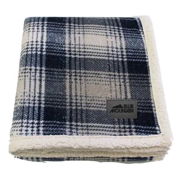 60" x 50" plaid blanket made with super-soft polar fleece reversed... from ASI 68507 The Magnet Group