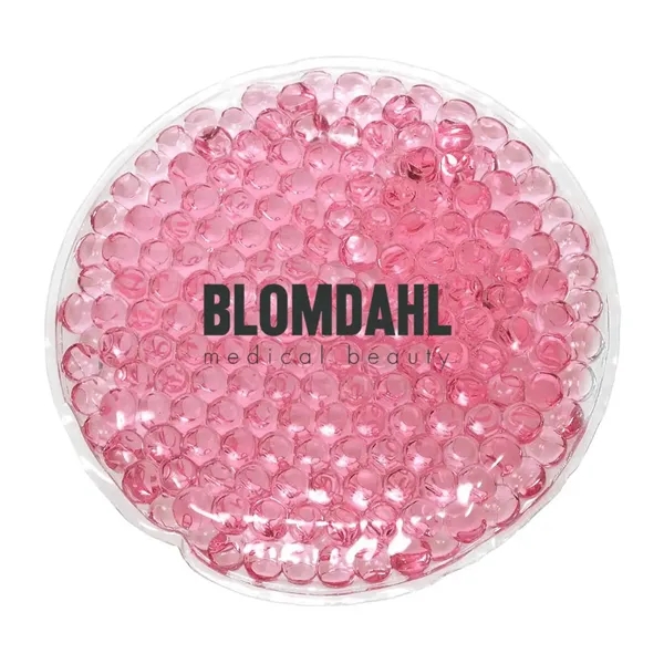 Round gel pack.  Microwave and freezer safe.... from ASI 63549 Jornik Manufacturing Corp / Jornik