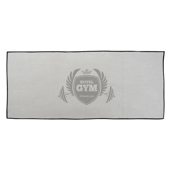40" x 17" waffle weave sports towel with customization.... from ASI 68507 The Magnet Group