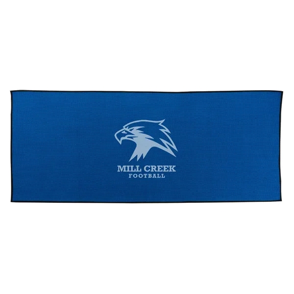 40" x 17" waffle weave sports towel with customization.... from ASI 68507 The Magnet Group