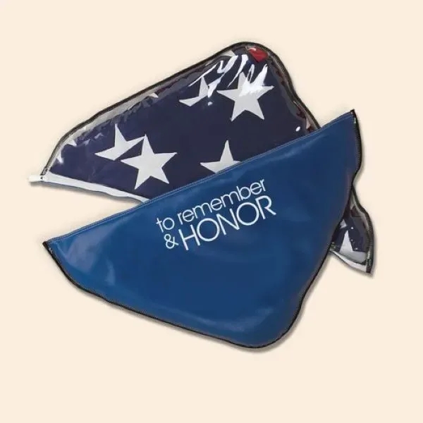 22.5 " x 12.5" vinyl flag display case with zippered closure... from ASI 74710 Numo / NUMO