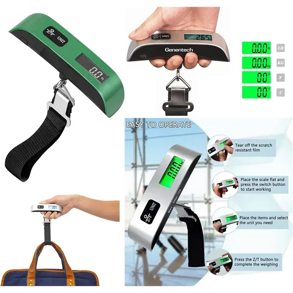 Electronic Digital Luggage Scale.... from ASI 79909 Promotek / Promotek™