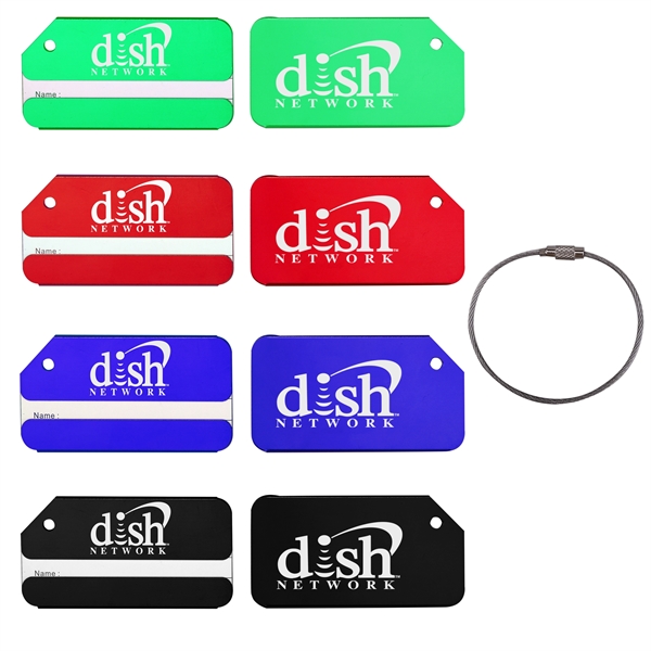 Metal Luggage Tag... from ASI 74585 Nu Promo International / Nu Promo Line