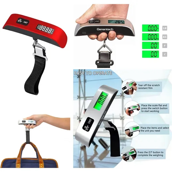 Electronic Digital Luggage Scale.... from ASI 79909 Promotek / Promotek™