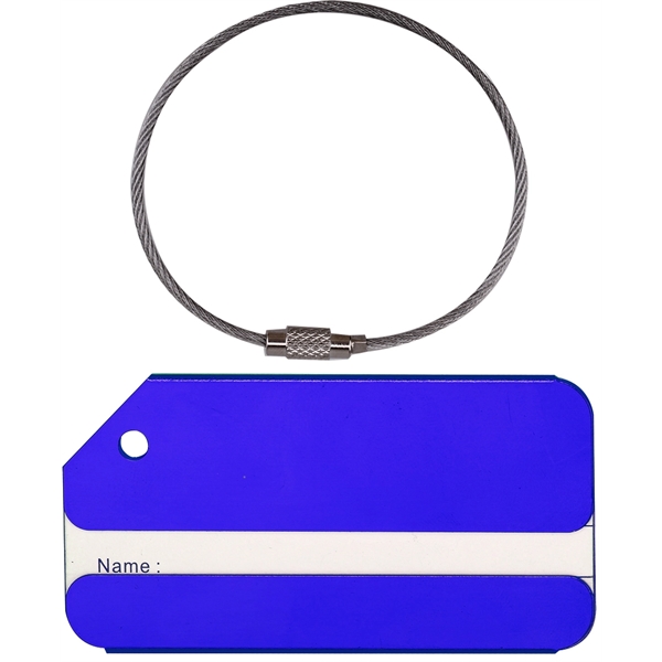 Metal Luggage Tag... from ASI 74585 Nu Promo International / Nu Promo Line