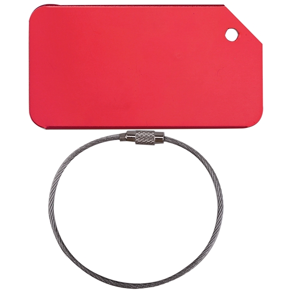 Metal Luggage Tag... from ASI 74585 Nu Promo International / Nu Promo Line