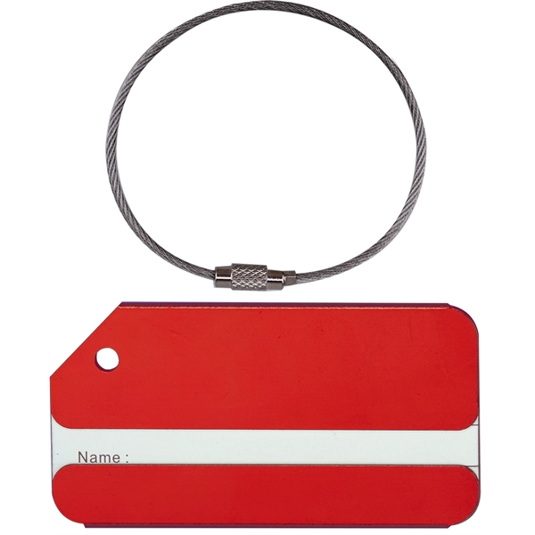 Metal Luggage Tag... from ASI 74585 Nu Promo International / Nu Promo Line