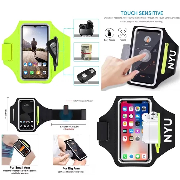 iBank® Sport Armband for iPhone 16, Galaxy Phones & More... from ASI 79909 Promotek