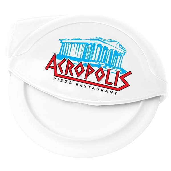 Pizza Cutter easily slices pizzas, quesadillas, brownies and more. Contoured blade... from ASI 52840 Evans Manufacturing