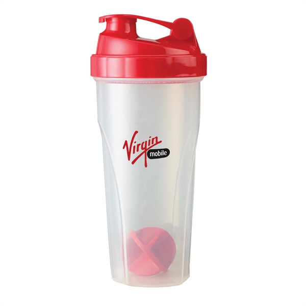 24 oz. Shaker Bottle with measurements embossed down the side. Perfect... from ASI 52840 Evans Manufacturing