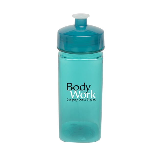 16 oz. Sports Water Bottle with push/pull lid and wide mouth.... from ASI 52840 Evans Manufacturing