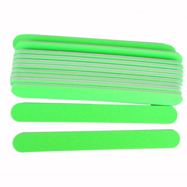 Neon Green Emery board. (nail file) 4.625... from ASI 57713 Glow Promotions / Glow Promotions