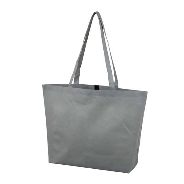 80GSM non-woven polypropylene tote bag with 28 5/8" cross-stitched handle straps... from ASI 62660 Innovation Line