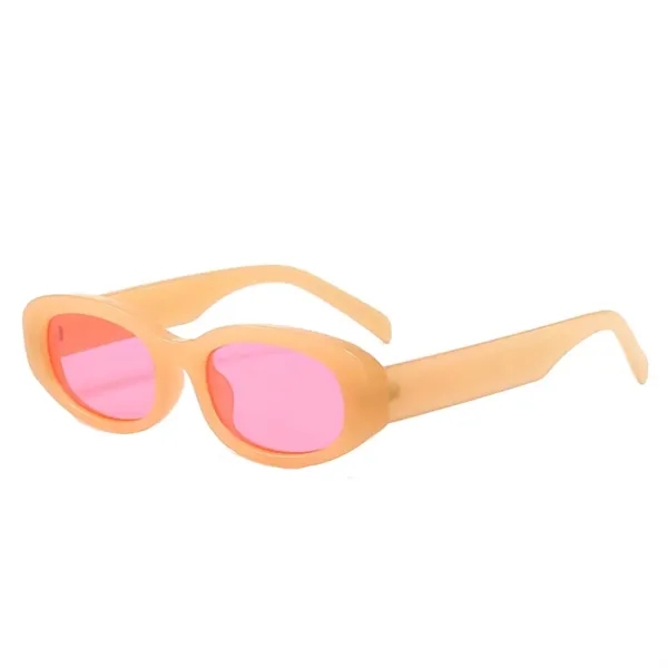 Women retro small sunglasses plus laser engraving on 1 location plus... from ASI 37218 Athena Promo (tm)