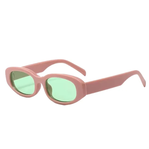 Women retro small sunglasses plus laser engraving on 1 location plus... from ASI 37218 Athena Promo (tm)