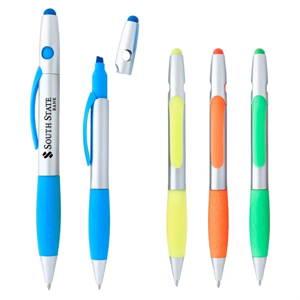 Astro highlighter pen with black ink, a chisel tip highlighter, and... from ASI 61125 Hit Promotional Products / Hit®