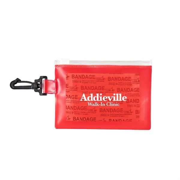 First aid kit with travel size PVC pouch.... from ASI 61125 Hit Promotional Products / Hit®