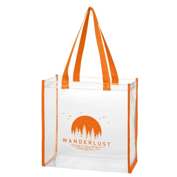 6" x 12" x 12" clear EVA tote bag with 22"... from ASI 61125 Hit Promotional Products / Hit®