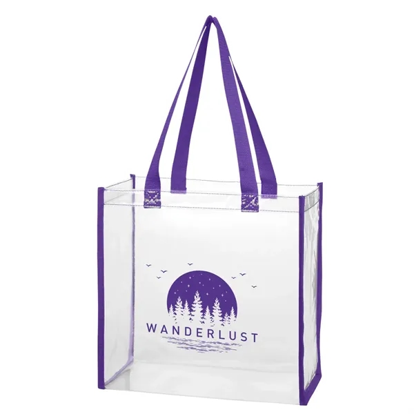 6" x 12" x 12" clear EVA tote bag with 22"... from ASI 61125 Hit Promotional Products / Hit®