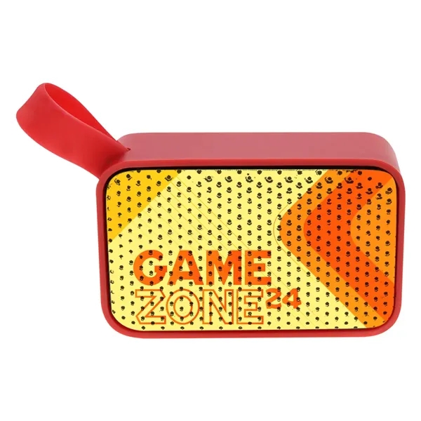 Mini wireless speaker with Type-C input (cord included).... from ASI 61125 Hit Promotional Products / Hit®