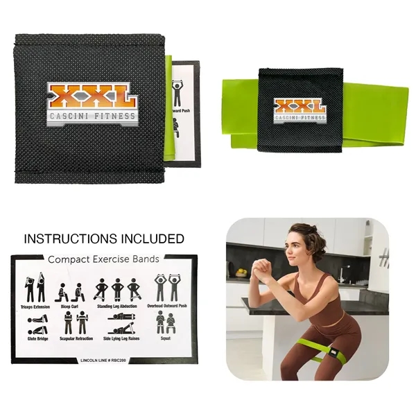 Latex free exercise resistance band with attached sleeve.... from ASI 52710 Lincoln Line