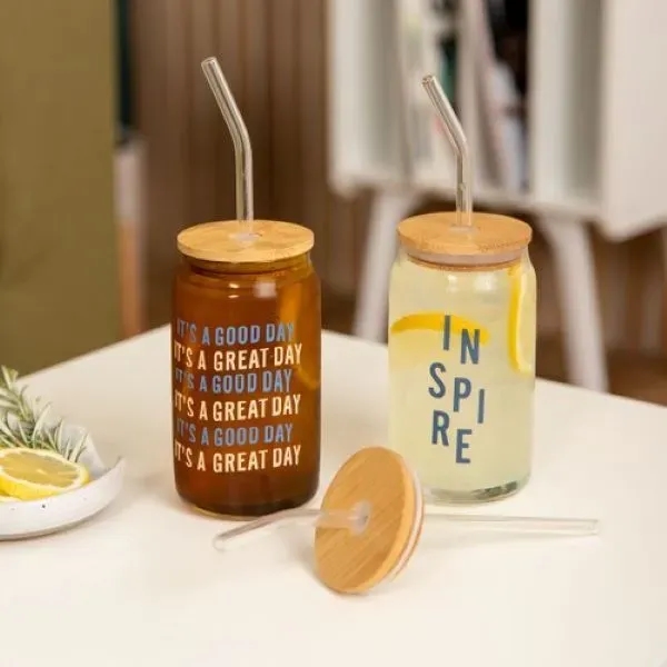 versatile 16oz Can-Shaped Glasses are the perfect size and shape for... from ASI 74710 Numo