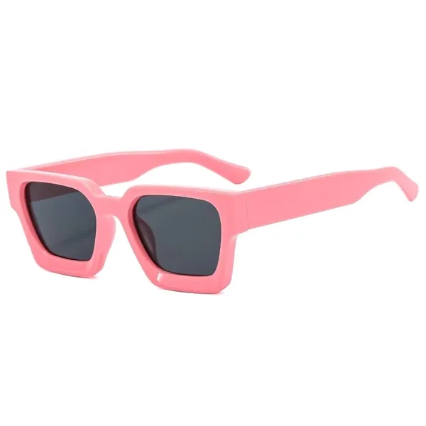 Unisex classic square sunglasses plus laser engraving on 1 location plus... from ASI 37218 Athena Promo (tm)