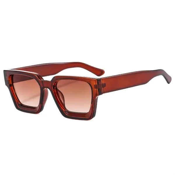 Unisex classic square sunglasses plus laser engraving on 1 location plus... from ASI 37218 Athena Promo (tm)
