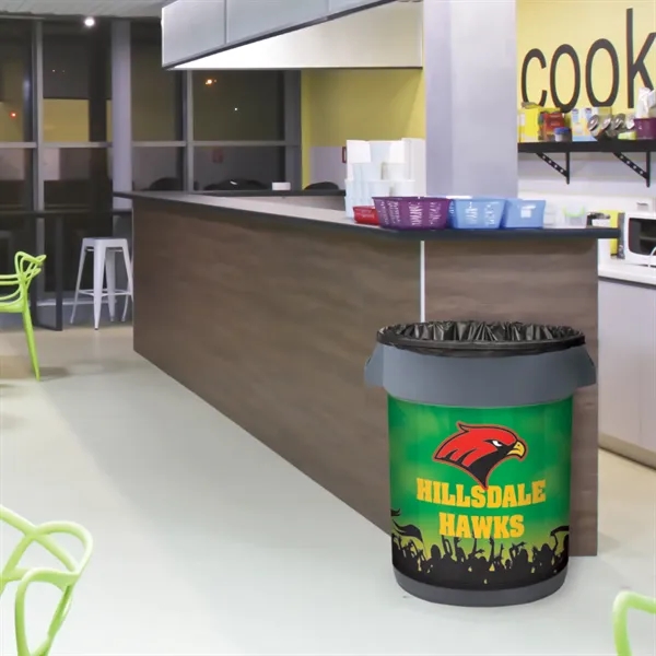 23" High Wrap for Garbage/Refuse/Waste Bins... from ASI 80228 Quinn