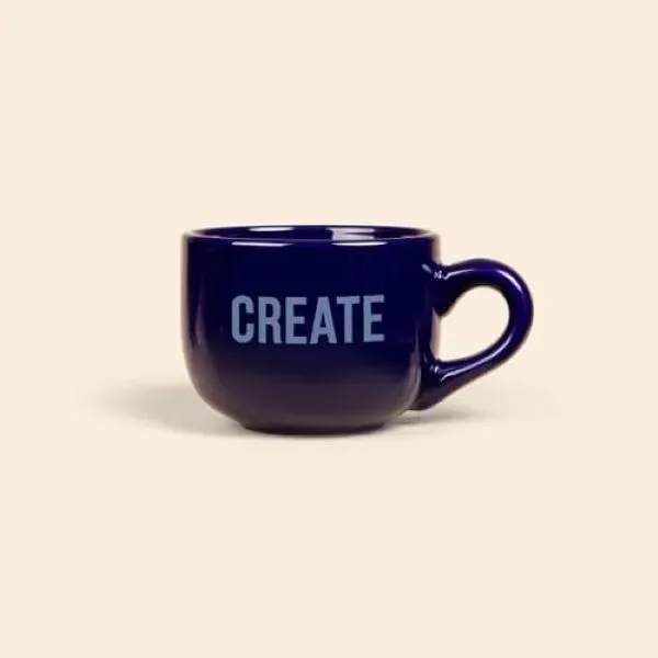 Latte Ceramic Mugs 16oz, available in black, white, & cobalt.... from ASI 74710 Numo / NUMO