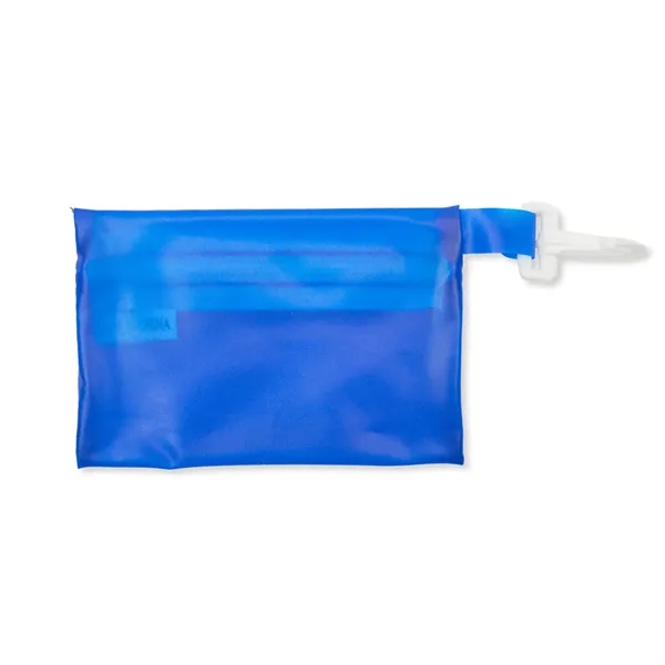 Zippered First Aid kit that includes 4 bandages, 2 hand sanitizers... from ASI 54040 Fey Promo