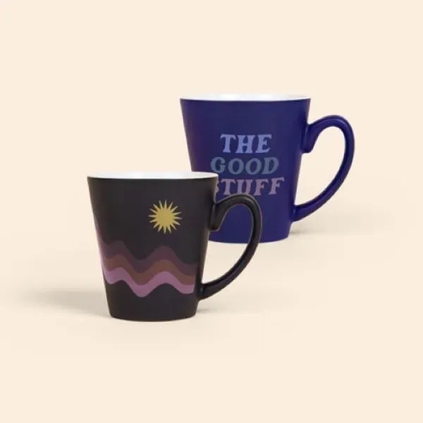 Two Tone Matte Latte 12 oz.  Available in Black &... from ASI 74710 Numo / NUMO