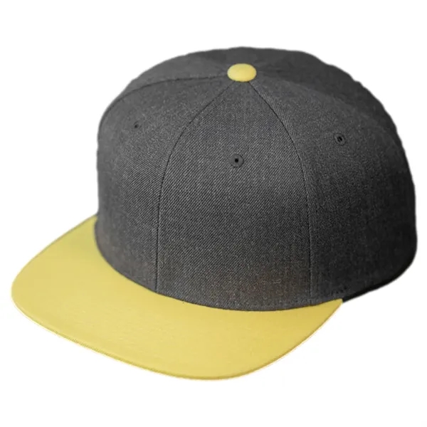 Premium Wool Blend Crown, Structured 6 Panel Crown, Premium Wool Flat... from ASI 72657 Active Life Promo / Active Life