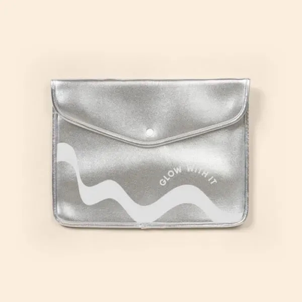 Metallic neoprene snapfolio sleeve for tablet with snap closure. Comes in... from ASI 74710 Numo / NUMO