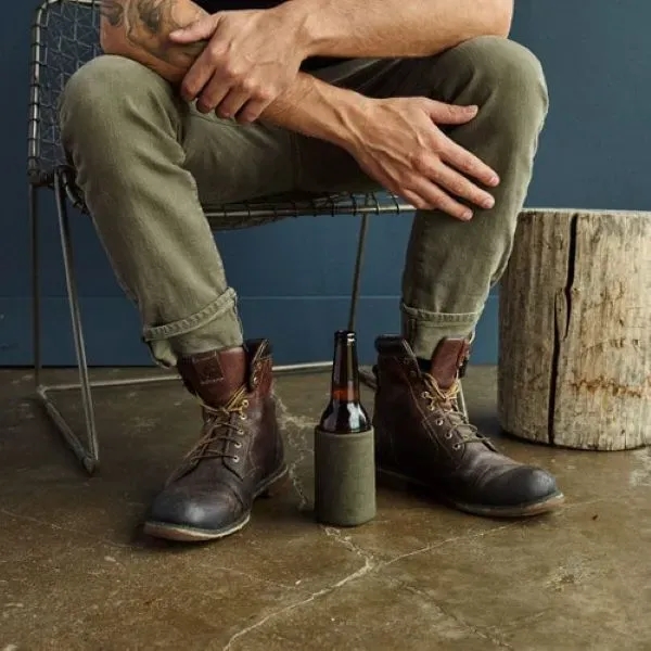 Heavyweight canvas material holder that's designed to hold a wine bottle... from ASI 74710 Numo / City Cut & Sew