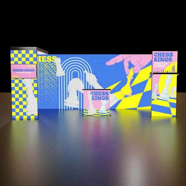 Innovative, lightweight display with customizable design and integrated LED lighting to... from ASI 87188 Showdown Displays