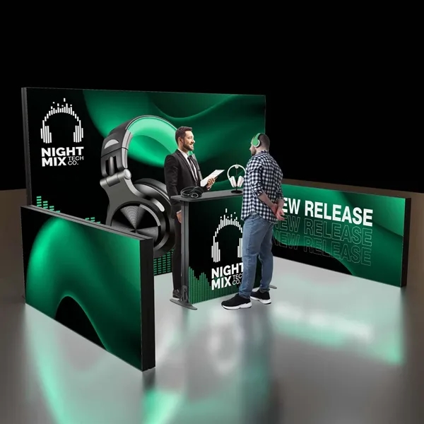 Innovative, lightweight display with customizable design and integrated LED lighting to... from ASI 87188 Showdown Displays