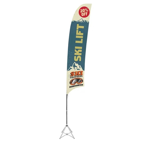 Rise above the rest. At 22.5’ high, our tallest sail sign... from ASI 87188 Showdown Displays